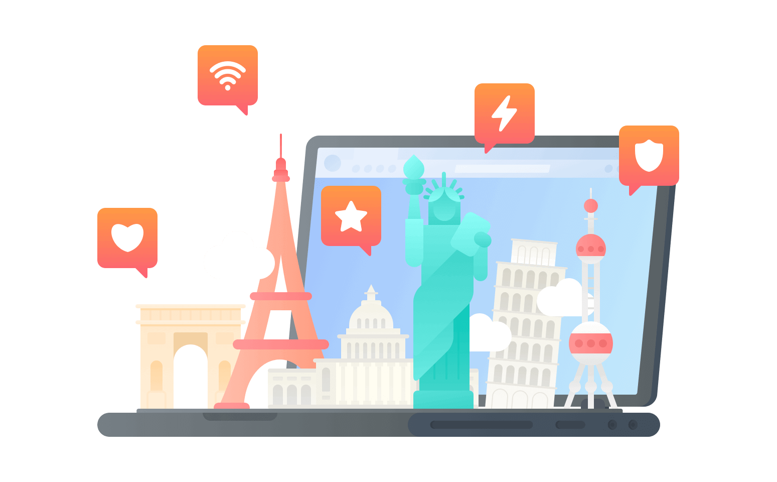 在斯瓦巴德和扬马延岛连接到中国vpn - 天空乐享